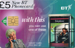 UNITED KINGDOM - CHIP CARD - WITH THIS - MINT IN BLISTER - BT General