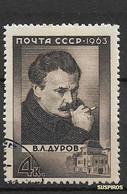 URSS 1963 The 100th Anniversary Of The Birth Of V.L.Durov  Vladimir Leonidovich Durov    Ø - Cirque