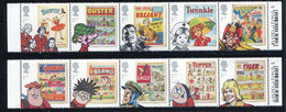 Great Britain 2012.Comics - 10 Stamps In 2 Strips. MINT - Hojas Bloque