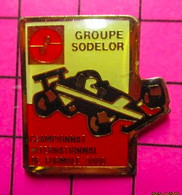 SP16 Pin's Pins / Beau Et Rare / THEME : SPORTS / AUTOMOBILE GROUPE SODELOR CHAMPIONNAT F3000 - Autorennen - F1