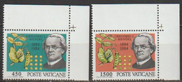 Vatikan 1984 Mi-Nr.844 - 845  ** Postfrisch 100.Todestag Gregor Mendel ( 9541b )günstige Versandkosten - Neufs