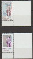 Vatikan 1984 Mi-Nr.846 - 847  ** Postfrisch 500.Todestag Des Hl. Kasimir ( 8844a )günstige Versandkosten - Neufs