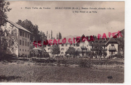 04- BEAUVEZER - L' ALP HOTEL ET SA VILLA - Other & Unclassified