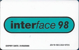 UK - BT (Chip) - PRO363 - BCI-050 - Interface '98, Thanks Very Much, £1, 3.000ex, Mint - BT Werbezwecke