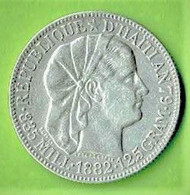 HAÏTI / 50 CENTS / 1882 / ARGENT / TTB + - Haití