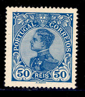 ! ! Portugal - 1910 D. Manuel 50 R - Af. 162 - No Gum - Unused Stamps