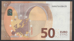 50 EURO ITALIA  SD  S036  Ch. "67"  - LAGARDE   UNC - 50 Euro