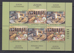 Europa Cept 2005 Bosnia/Herzegovina Serbia Booklet Pane ** Mnh (52662) - 2005