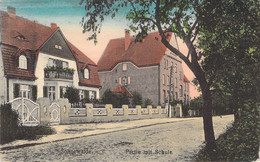 Sonnewalde - Partie Mit Schule Feldpost 1918 - Sonnewalde