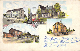 Enger I. W. Mehrbild Feldpost 1915 - Enger