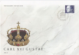 Zweden FDC "Carl XVI Gustaf" 20-11-1991 (2127) - Briefe U. Dokumente