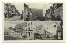 Hessisch Oldendorf Am Markt Lange Straße Der Hohenstein Münchhausen-Schloß - Hessisch-Oldendorf