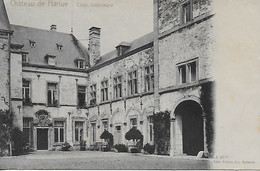 EGHEZEE.HARLUE. CHATEAU DE HARLUE. COUR INTERIEURE - Eghezee