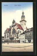 AK Werdau, Neues Rathaus - Werdau