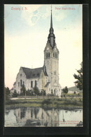 AK Coswig I. S., Peter Paul-Kirche - Coswig