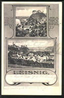 AK Leisnig, Schlossberg, Ortsansicht - Leisnig