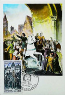 ►  Carte Maximum Card - Départ De Jeanne D'Arc à Vaucouleurs (Meuse) - 1960-1969