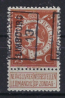 Nr. 109 Voorafgestempeld Nr. 2229 Positie A  MECHELEN - LIMBOURG 13 ; Staat Zie Scan  ! RR - Roulettes 1910-19