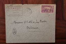 Guadeloupe 1919 Oblit. Saint St Claude BM Boîte Mobile Cover Mail Colonies DOM TOM - Cartas