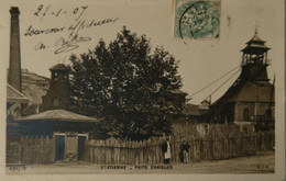 St. Etienne(42) Carte Photo // Puits Chatelus (Mining - Mine - Charbonnage) 1907 - Saint Etienne