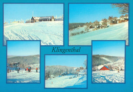 DDR Mehrbild AK Um 1985 Klingenthal Im Vogtland, Winter - Klingenthal