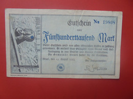 BEUEL 500.000 MARK 1923 Circuler (B.23) - Collections