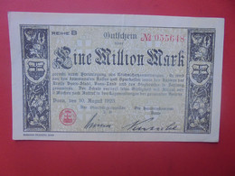 BONN 1 MILLION MARK 1923 Circuler (B.23) - Collections