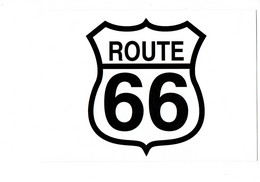 Cpm - US ROUTE 66 - Blason - - Ruta ''66' (Route)