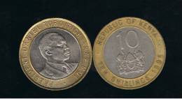 KENYA -  10  Shilling  1995  KM27 - Kenya