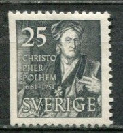 Schweden Sweden Sverige Mi# 363Dl Postfrisch/MNH - Engineer - Unused Stamps