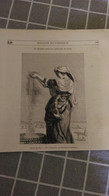 Affiche (dessin) - UNE VANNEUSE (salon De 1845) - Afiches
