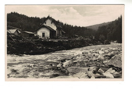 DG2086 - SACHSEN - LAUENSTEIN I. Sa - ZERSTÖRTER EiSENBAHNZUG 8 JULI 1927 - PARTIE Am BAHNHOF - Lauenstein