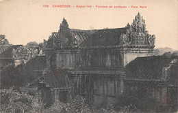 ¤¤   -   CAMBODGE   -  ANGKOR-VAT  -  Frontons De Portiques  -  Face Nord    -   ¤¤ - Cambodge