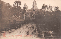 ¤¤   -   CAMBODGE   -  ANGKOR-VAT  -  Vue Du Temple Et De La Sala Des Voyageurs    -   ¤¤ - Camboya