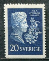 Schweden Sweden Sverige Mi# 411Du Postfrisch/MNH - Literature, Poet - Nuevos