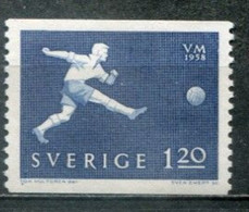 Schweden Sweden Sverige Mi# 440A Postfrisch/MNH - FIFA Football World Cup - Unused Stamps