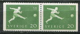 Schweden Sweden Sverige Mi# 439DD Postfrisch/MNH - FIFA Football World Cup - Unused Stamps