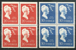 Schweden Sweden Sverige Mi# 443-4DD Postfrisch/MNH - Nobelprize Winner Literature - Unused Stamps