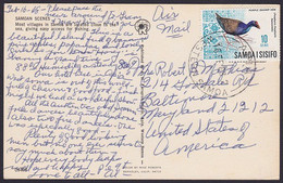 SAMOA - USA 1968 POSTCARD - Samoa