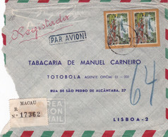 R Nº 17362 MACAU PORTUGUESE - Briefe U. Dokumente