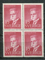 Schweden Sweden Sverige Mi# 465DD Postfrisch/MNH - Nobel Peace Prize Winner - Unused Stamps