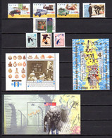 Israël 1992-95, Anukka, Transport Public, Etc, Entre 1194 Et 1265**, Cote 27 € - Unused Stamps (without Tabs)