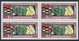 HUNGARY 1975 Warsaw Pact Block Of 4 MNH / **..  Michel 3088 - Neufs