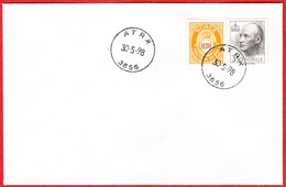 NORWAY - 3656 ATRÅ 22 Mm (Telemark County) = Vestf./Telem. From Jan.1 2020 - Last Day/postoffice Closed On 1998.05.30 - Local Post Stamps