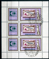 HUNGARY 1975 ARPHILA Stamp Exhibition Sheetlet Used.  Michel 3043 Kb - Blocks & Kleinbögen