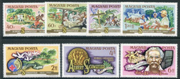 HUNGARY 1975 Schweitzer Centenary MNH / **.  Michel 3014-20 - Unused Stamps