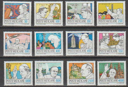 Vatikan 1984 Mi-Nr.852 - 863  ** Postfrisch Weltreisen Von Papst Johannes Paul II.( D2958 )günstige Versandkosten - Neufs