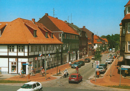 BRD AK Rendsburg Am Nord Ostsee Kanal, Königstraße Mit Geschäften, Ungelaufen - Rendsburg