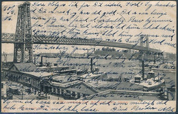 Williamsburg Bridge, New York - Posted 1906, Undivided Back - Bridges & Tunnels