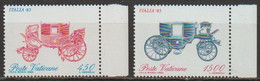 Vatikan 1985 Mi-Nr.880 - 881 ** Postfr. Intern. Briefmarkenausstellung ITALIA 85 (7254)günstige Versandkosten - Neufs